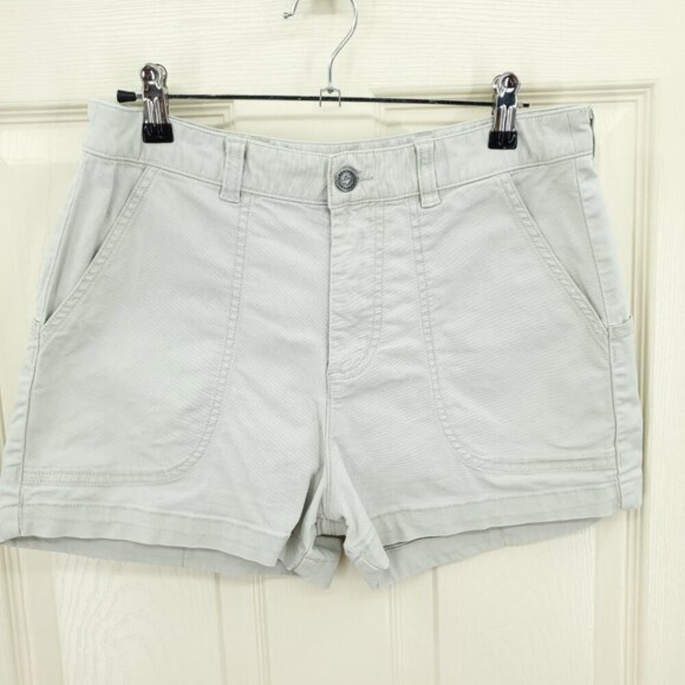 Patagonia Women's High Waist Shorts - Light Gray